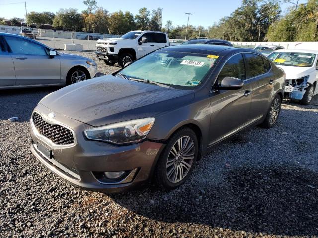 Image 1 of 2014 KIA CADENZA PREMIUM 2014 with VIN KNALN4D71E5129935