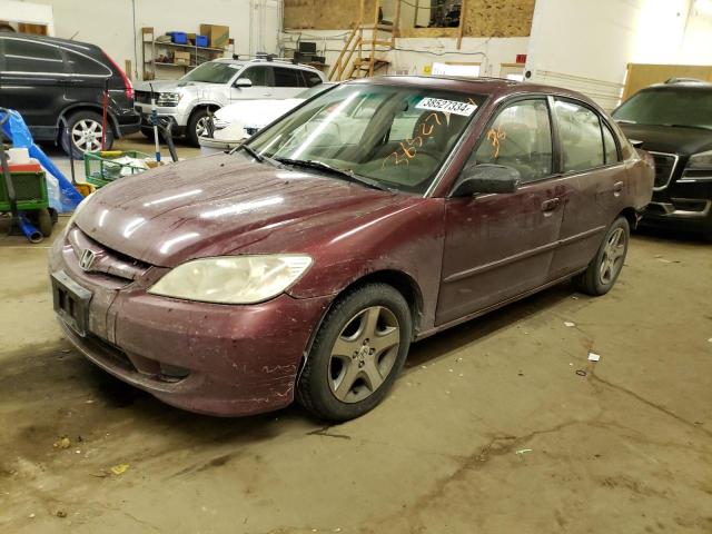 Obraz 1 z 2004 HONDA CIVIC EX 2004 z VIN 2HGES26844H520195