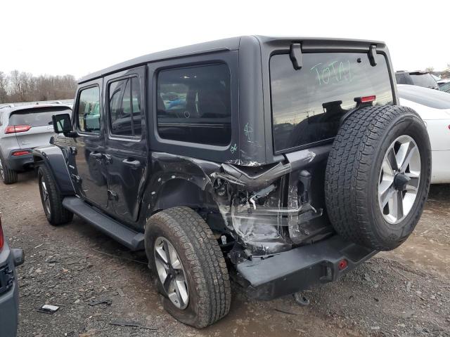 Image 2 of 2021 JEEP WRANGLER UNLIMITED SAHARA 2021 with VIN 1C4HJXEG9MW852770