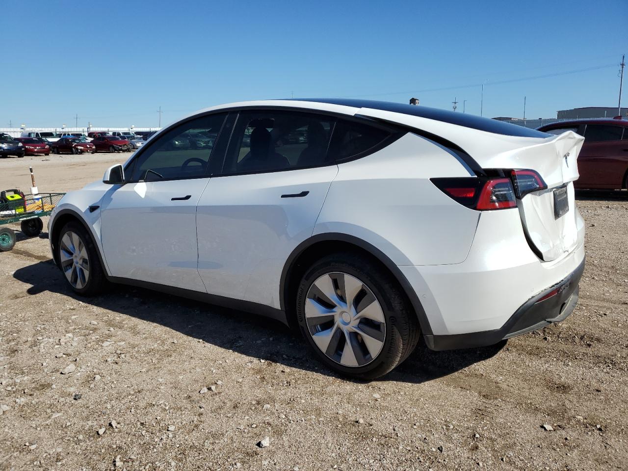 Image 2 of 2022 TESLA MODEL Y  2022 with VIN 7SAYGDEE0NF449698
