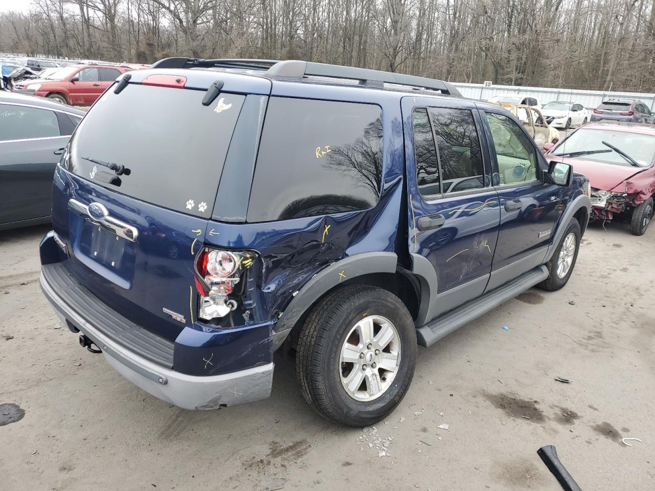 Obraz 3 z 2006 FORD EXPLORER XLT 2006 z VIN 1FMEU73E66UB29819