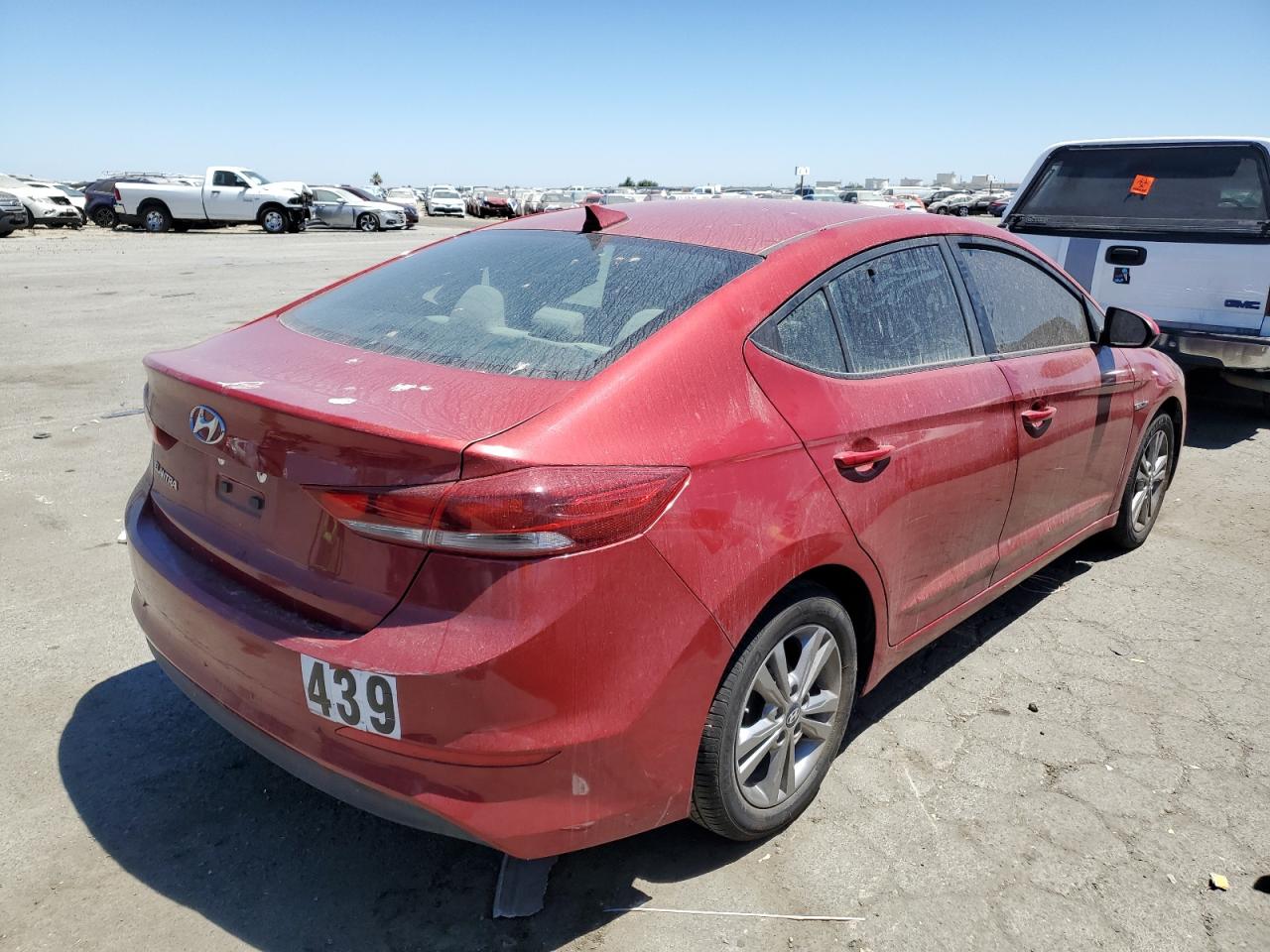 Image 3 of 2017 HYUNDAI ELANTRA SE 2017 with VIN KMHD84LFXHU102584