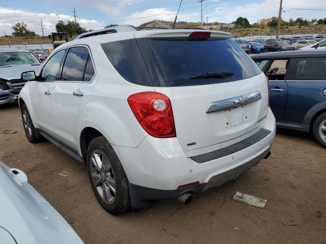 Изображение 2 2012 CHEVROLET EQUINOX LTZ 2012 с VIN 2GNFLGE58C6185982
