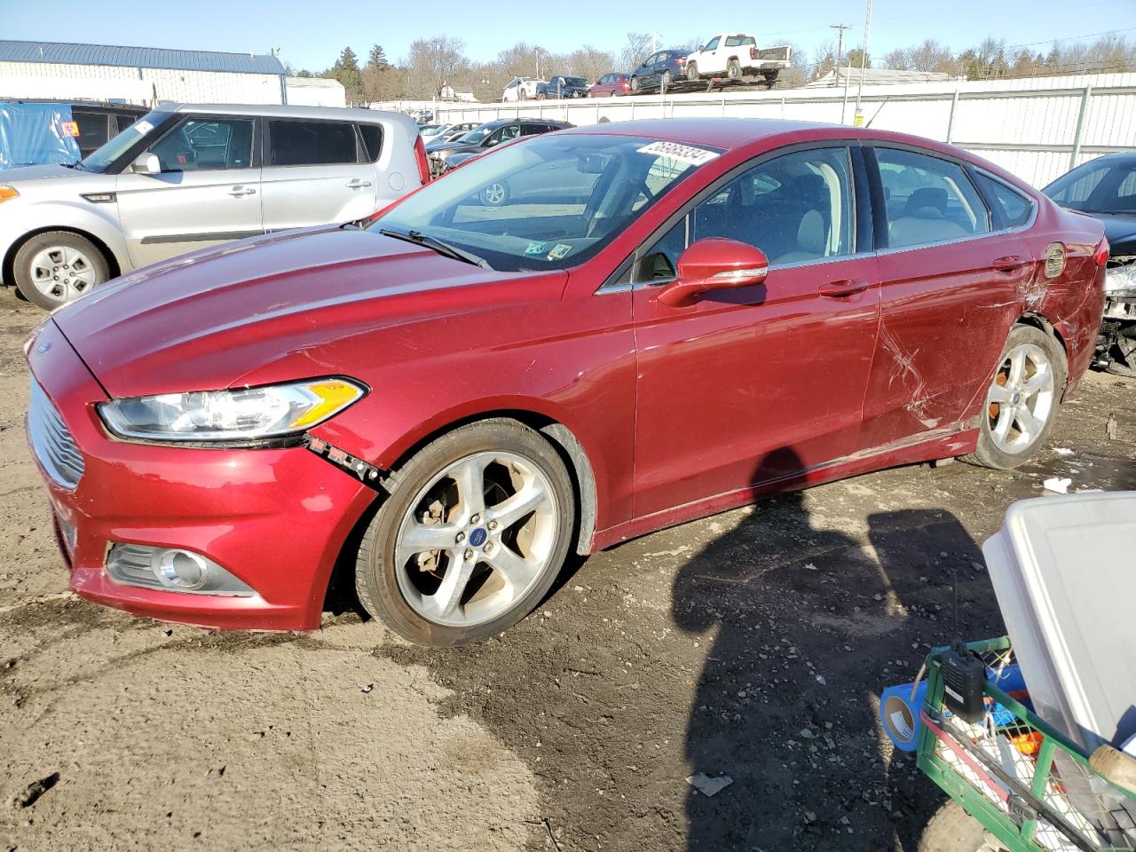 Obraz 1 z 2016 FORD FUSION SE 2016 z VIN 3FA6P0H76GR295693