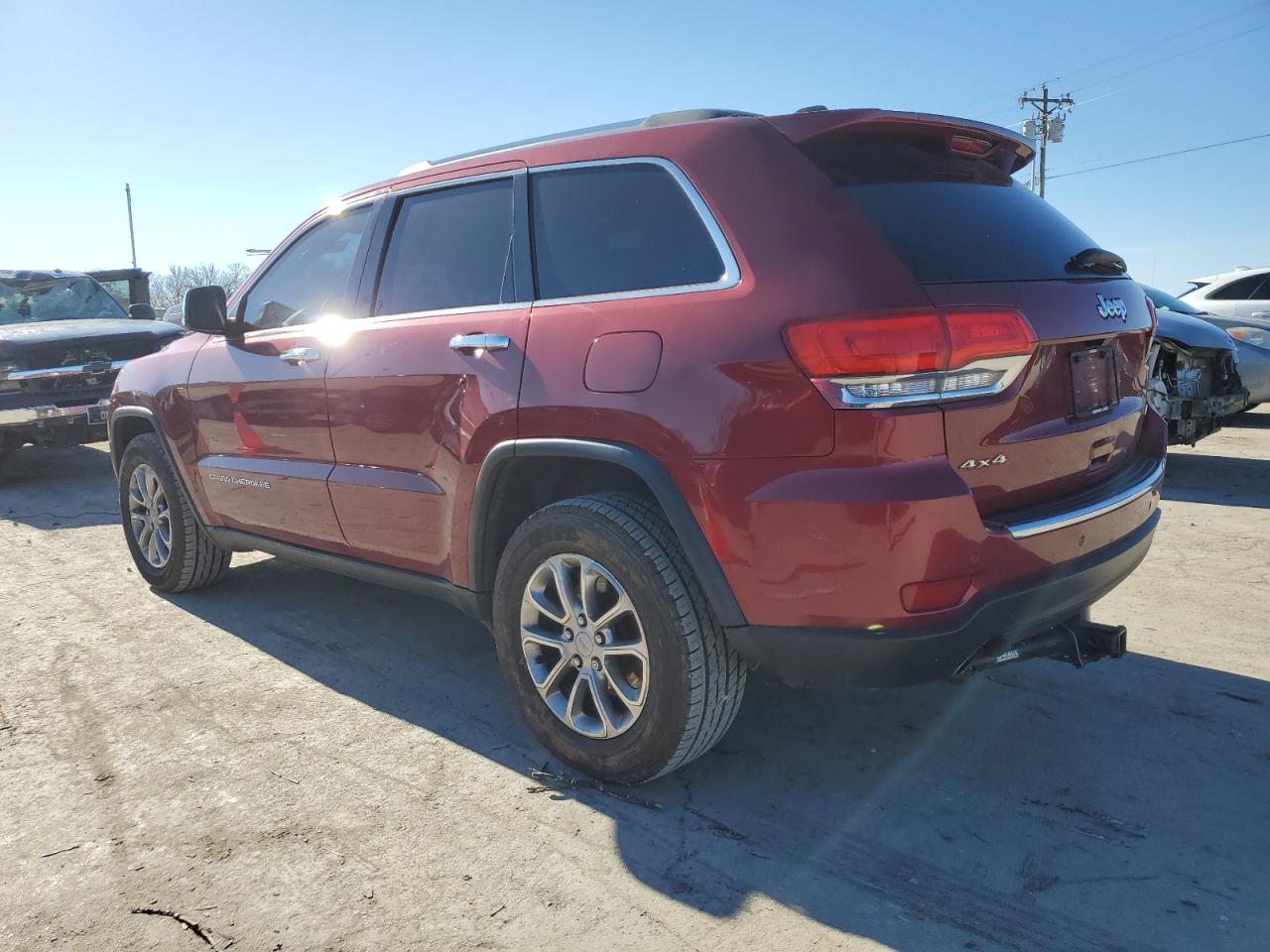 Image 2 of 2014 JEEP GRAND CHEROKEE LIMITED 2014 with VIN 1C4RJFBG7EC204544