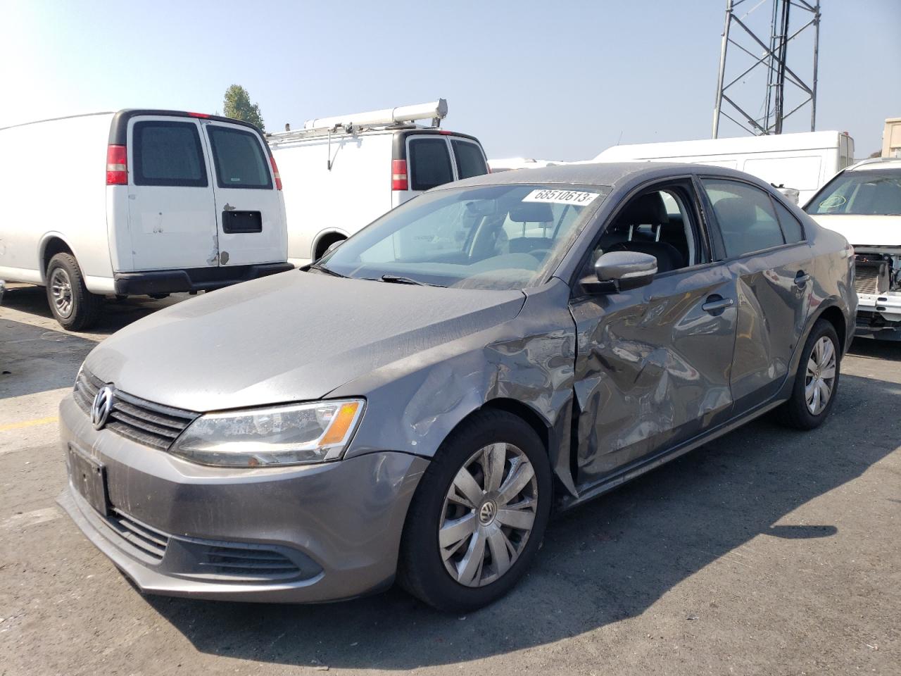 Image 1 of 2014 VOLKSWAGEN JETTA SE 2014 with VIN 3VWD17AJ1EM249486