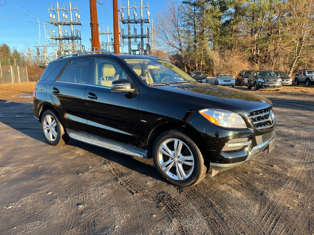 Image 1 of 2012 MERCEDES-BENZ ML 350 4MATIC 2012 with VIN 4JGDA5HB2CA007124