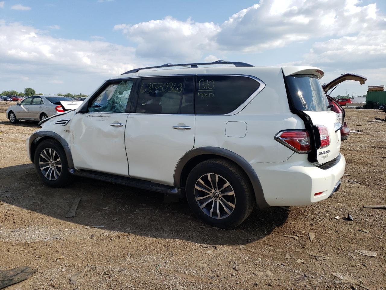Изображение 2 2020 NISSAN ARMADA SV 2020 с VIN JN8AY2NC5L9622156