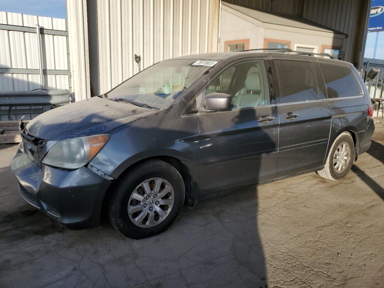Image 1 of 2010 HONDA ODYSSEY EXL 2010 with VIN 5FNRL3H69AB013504