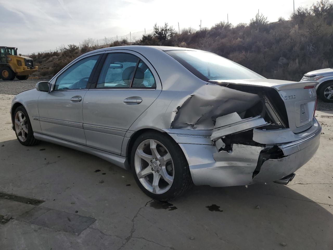 Image 2 of 2007 MERCEDES-BENZ C 230 2007 with VIN WDBRF52HX7A951296