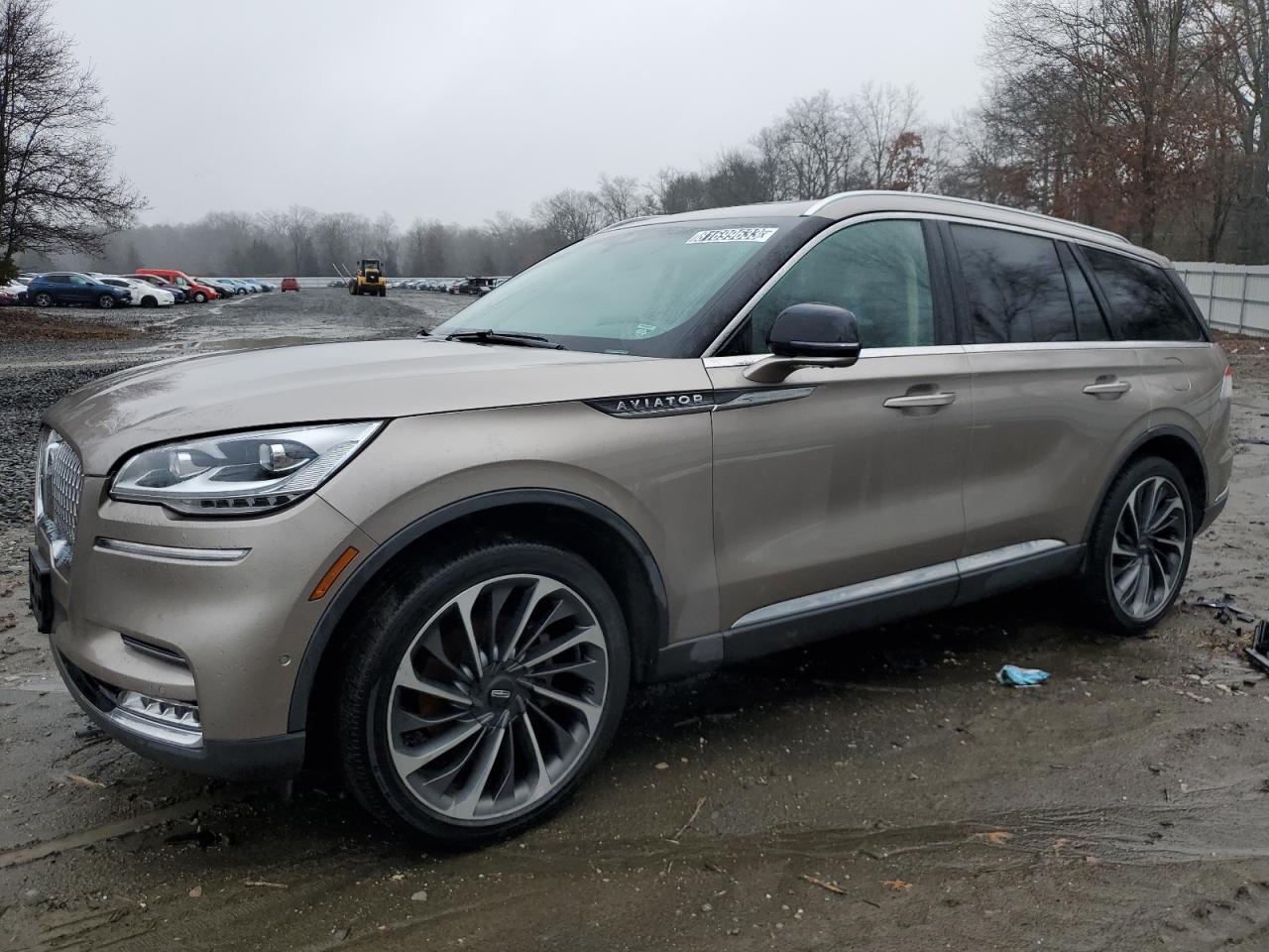 Image 1 of 2021 LINCOLN AVIATOR RESERVE 2021 with VIN 5LM5J7XC5MGL14082