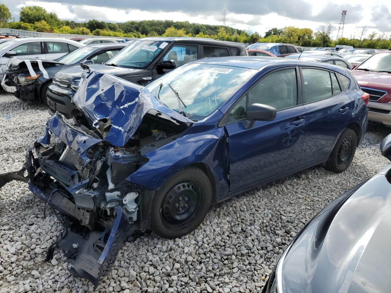 Image 1 of 2017 SUBARU IMPREZA  2017 with VIN 4S3GTAA65H1721791