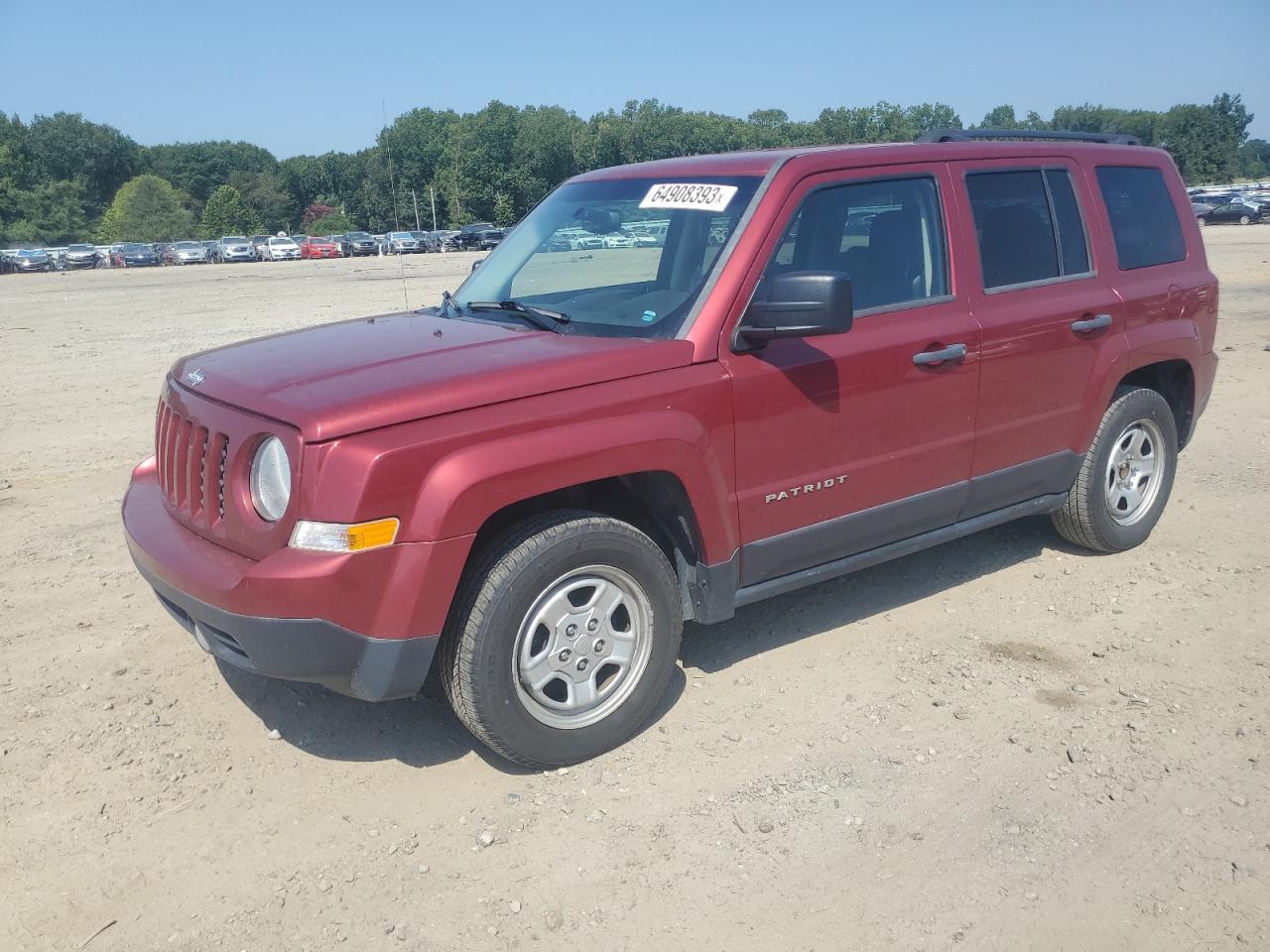 Image 1 of 2015 JEEP PATRIOT SPORT 2015 with VIN 1C4NJPBA3FD368515