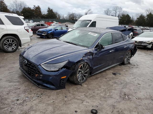 Image 1 of 2022 HYUNDAI SONATA LIMITED 2022 with VIN 5NPEH4J28NH148350