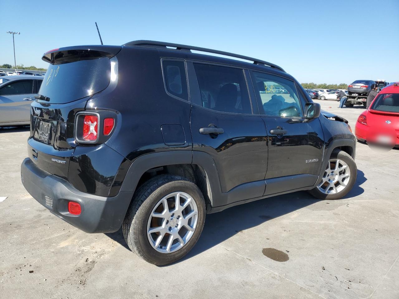 Image 3 of 2021 JEEP RENEGADE SPORT 2021 with VIN ZACNJCAB6MPM17429