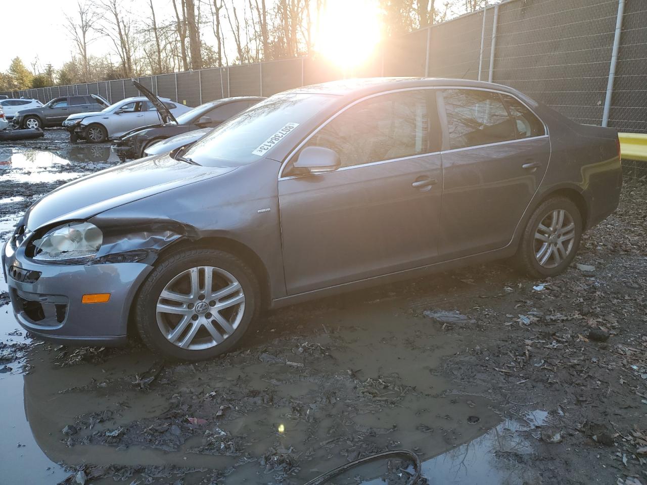 Image 1 of 2007 VOLKSWAGEN JETTA WOLFSBURG 2007 with VIN 3VWEF71K27M179448