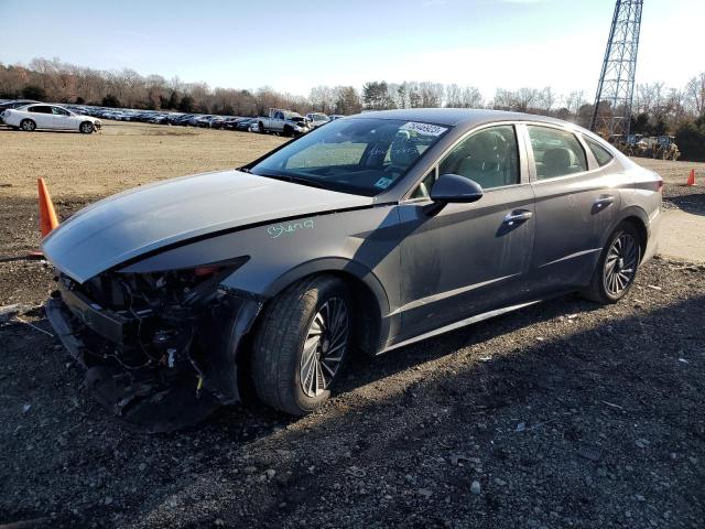 Изображение 1 2021 HYUNDAI SONATA HYBRID 2021 с VIN KMHL54JJ8MA036706