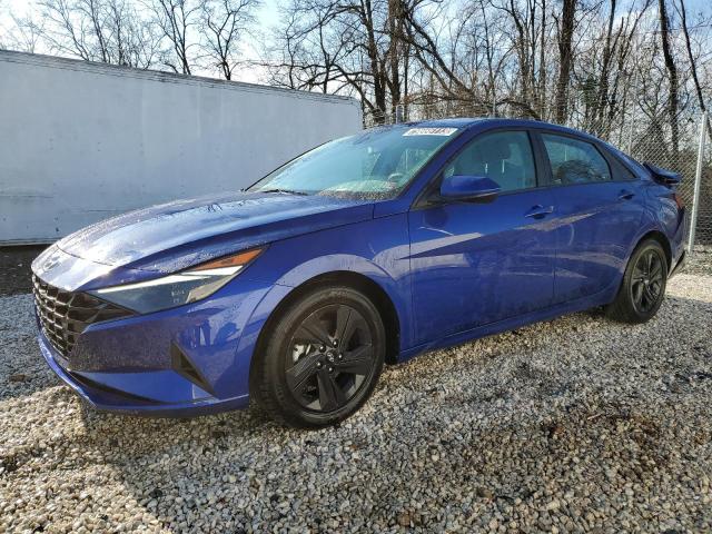 Image 1 of 2021 HYUNDAI ELANTRA SEL 2021 with VIN 5NPLM4AG4MH013766