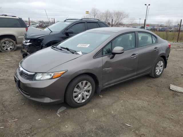 Obraz 1 z 2012 HONDA CIVIC LX 2012 z VIN 19XFB2F59CE014459