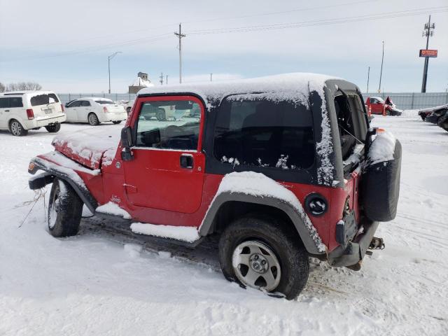 Image 2 of 2005 JEEP WRANGLER / TJ SE 2005 with VIN 1J4FA29S65P361829