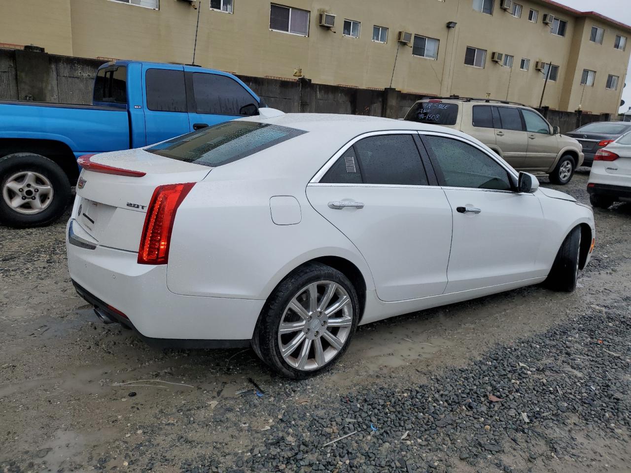 Image 3 of 2017 CADILLAC ATS LUXURY 2017 with VIN 1G6AH5SX3H0130065