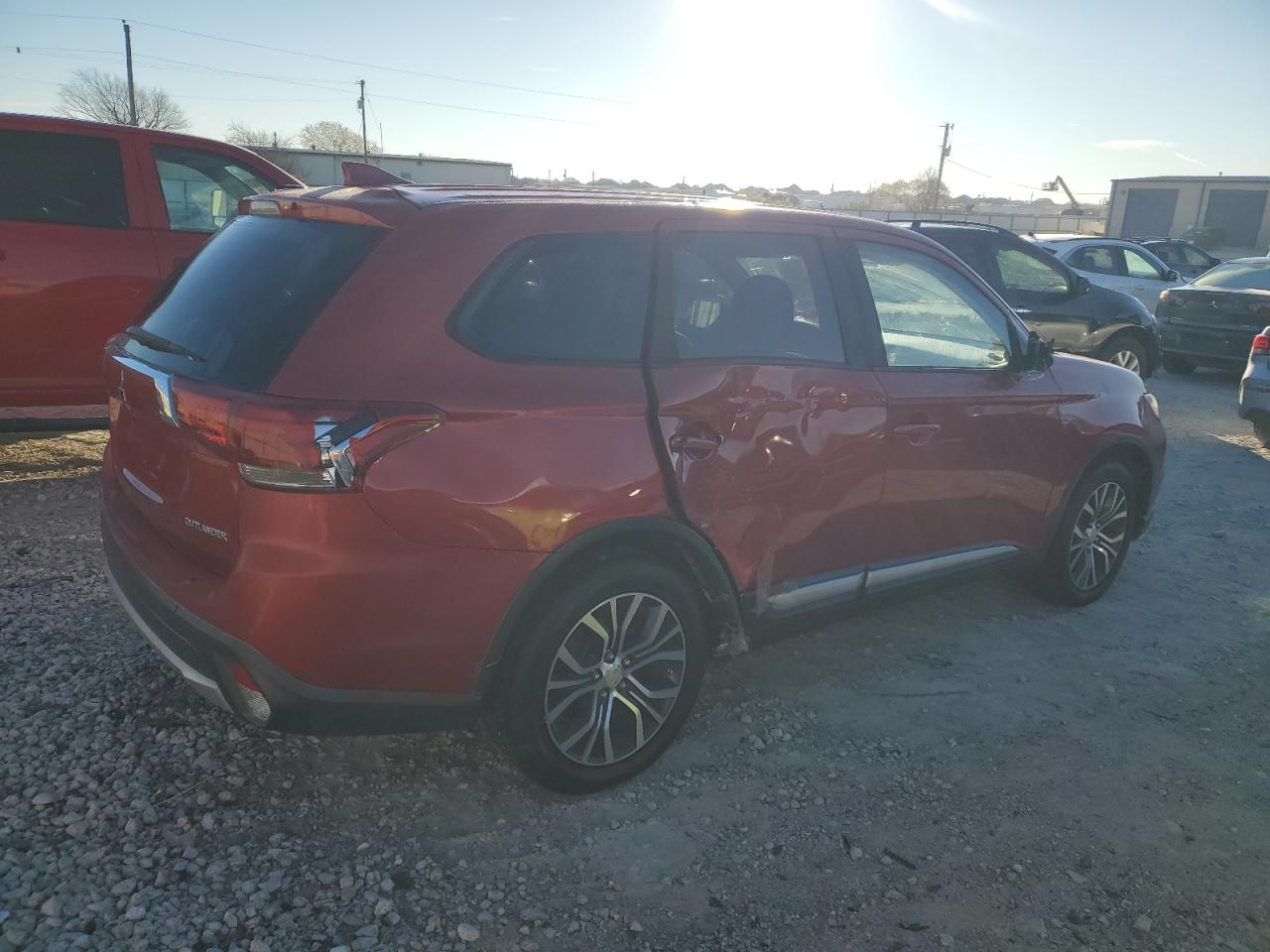 Image 3 of 2017 MITSUBISHI OUTLANDER ES 2017 with VIN JA4AD2A35HZ048561