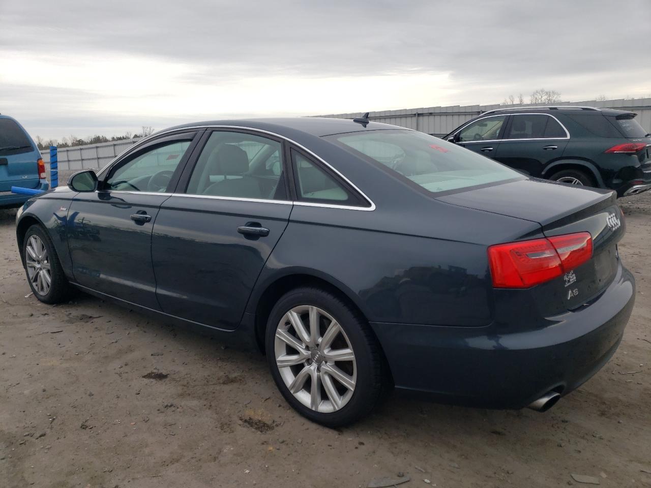 Image 2 of 2013 AUDI A6 PREMIUM PLUS 2013 with VIN WAUGGAFC1DN039302