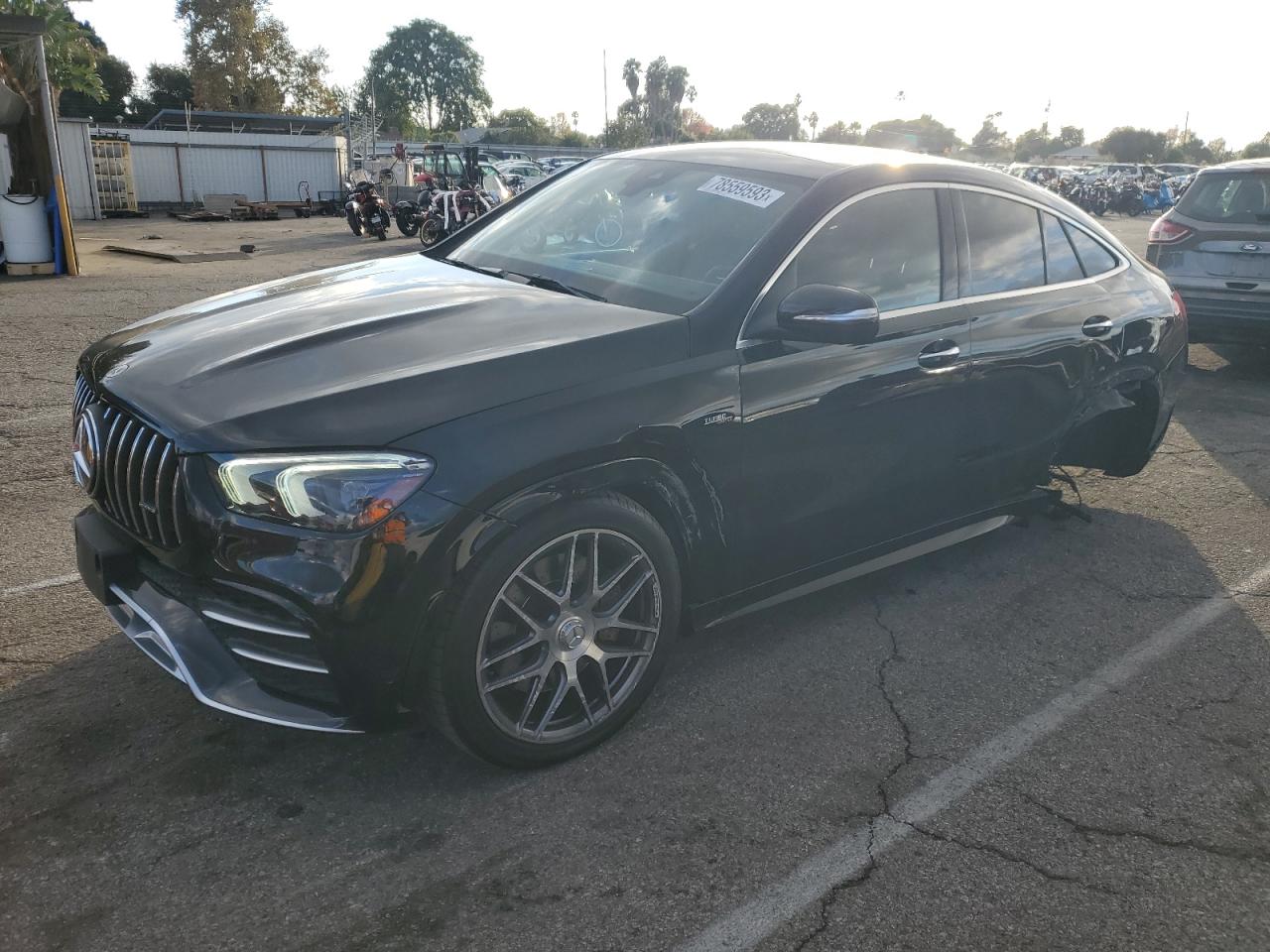 Image 1 of 2021 MERCEDES-BENZ GLE COUPE AMG 53 4MATIC 2021 with VIN 4JGFD6BB6MA521574