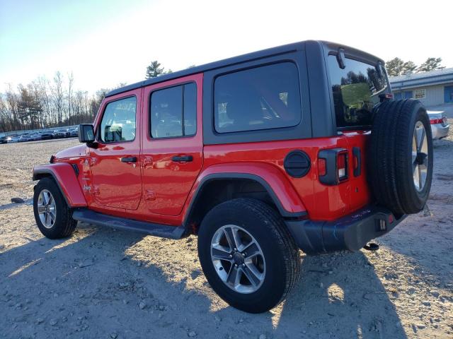 Image 2 of 2019 JEEP WRANGLER UNLIMITED SAHARA 2019 with VIN 1C4HJXEG6KW651941