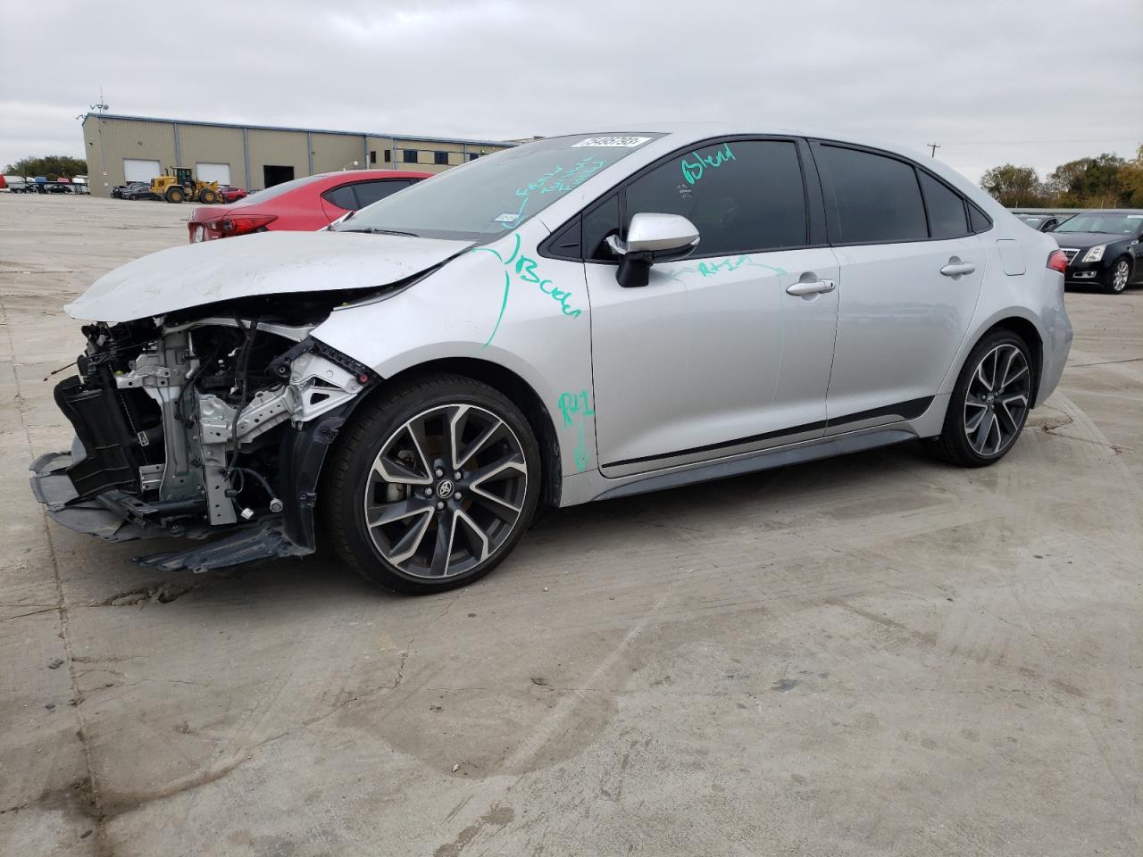 Obraz 1 z 2022 TOYOTA COROLLA SE 2022 z VIN JTDS4MCE8NJ092116