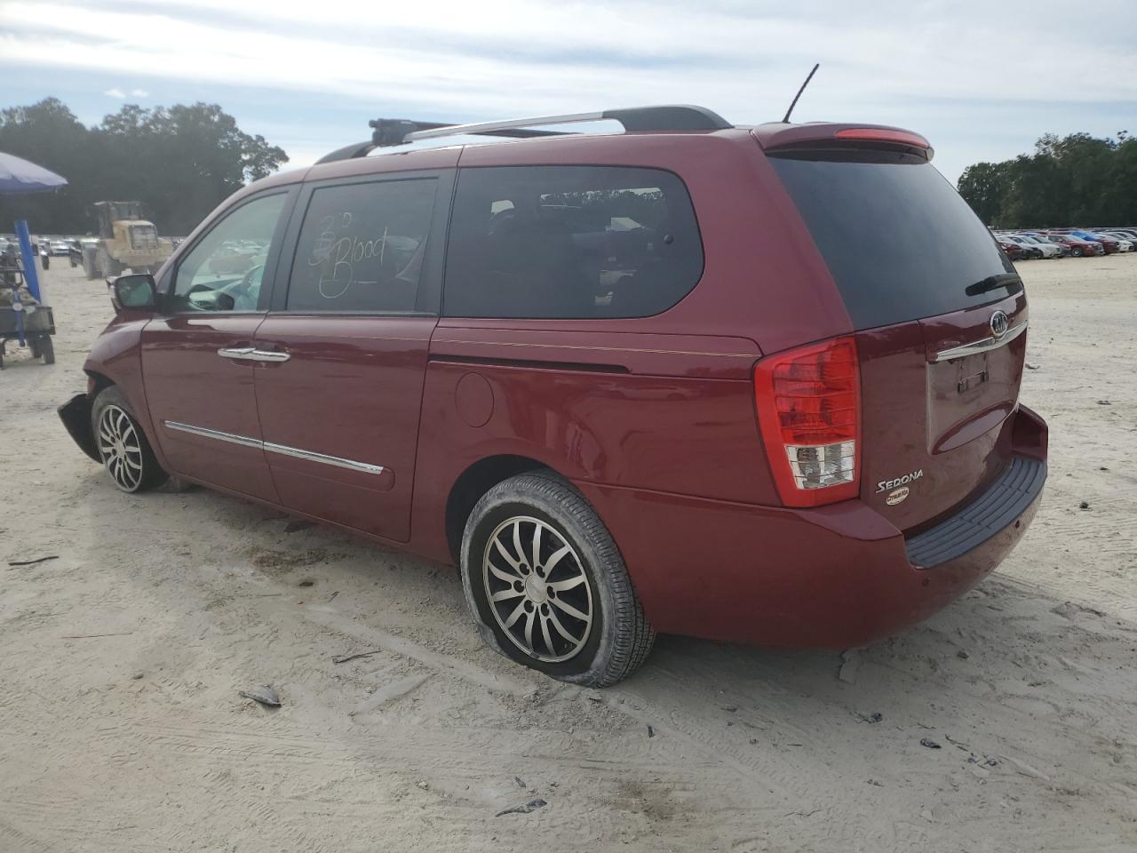 Изображение 2 2011 KIA SEDONA EX 2011 с VIN KNDMH4C75B6377336