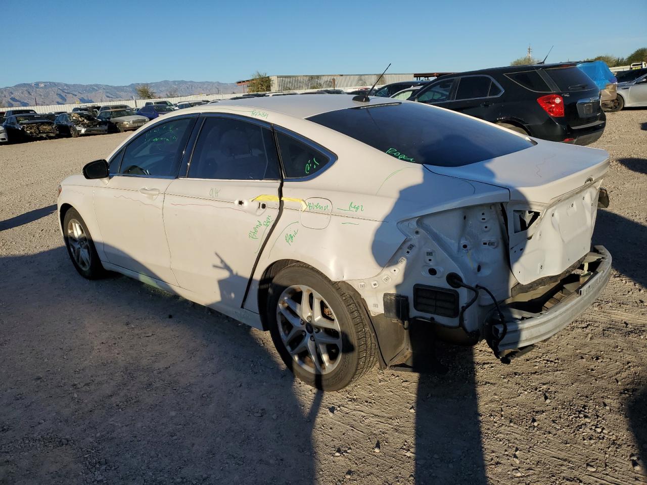 Image 2 of 2014 FORD FUSION SE 2014 with VIN 3FA6P0HD1ER286399
