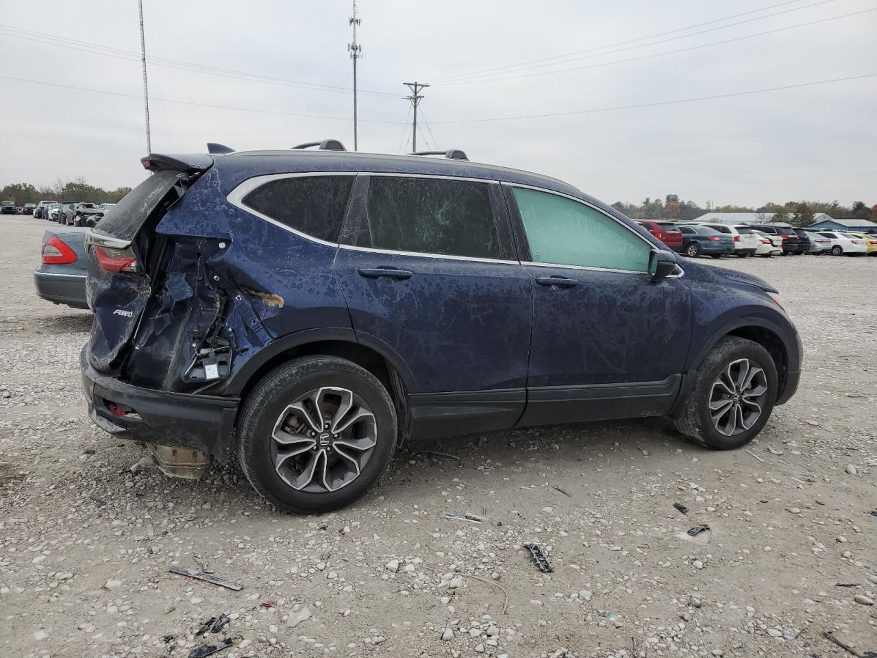 Image 3 of 2020 HONDA CR-V EX 2020 with VIN 2HKRW2H5XLH624056