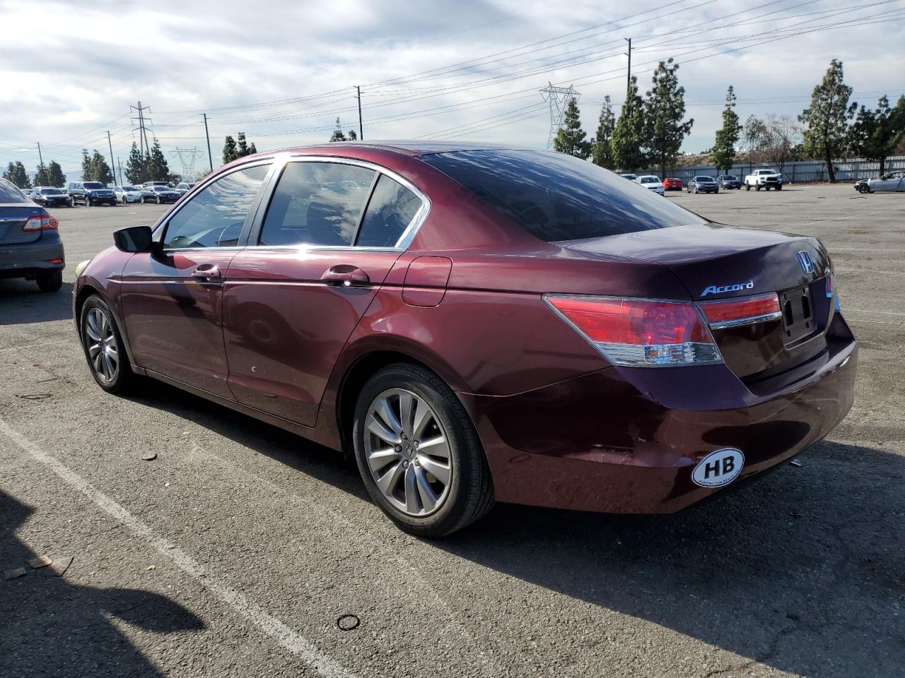 Изображение 2 2012 HONDA ACCORD EX 2012 с VIN 1HGCP2F72CA214609
