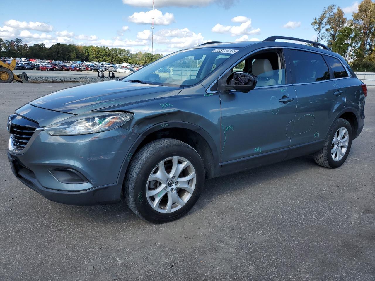 Изображение 1 2013 MAZDA CX-9 TOURING 2013 с VIN JM3TB2CA4D0413415