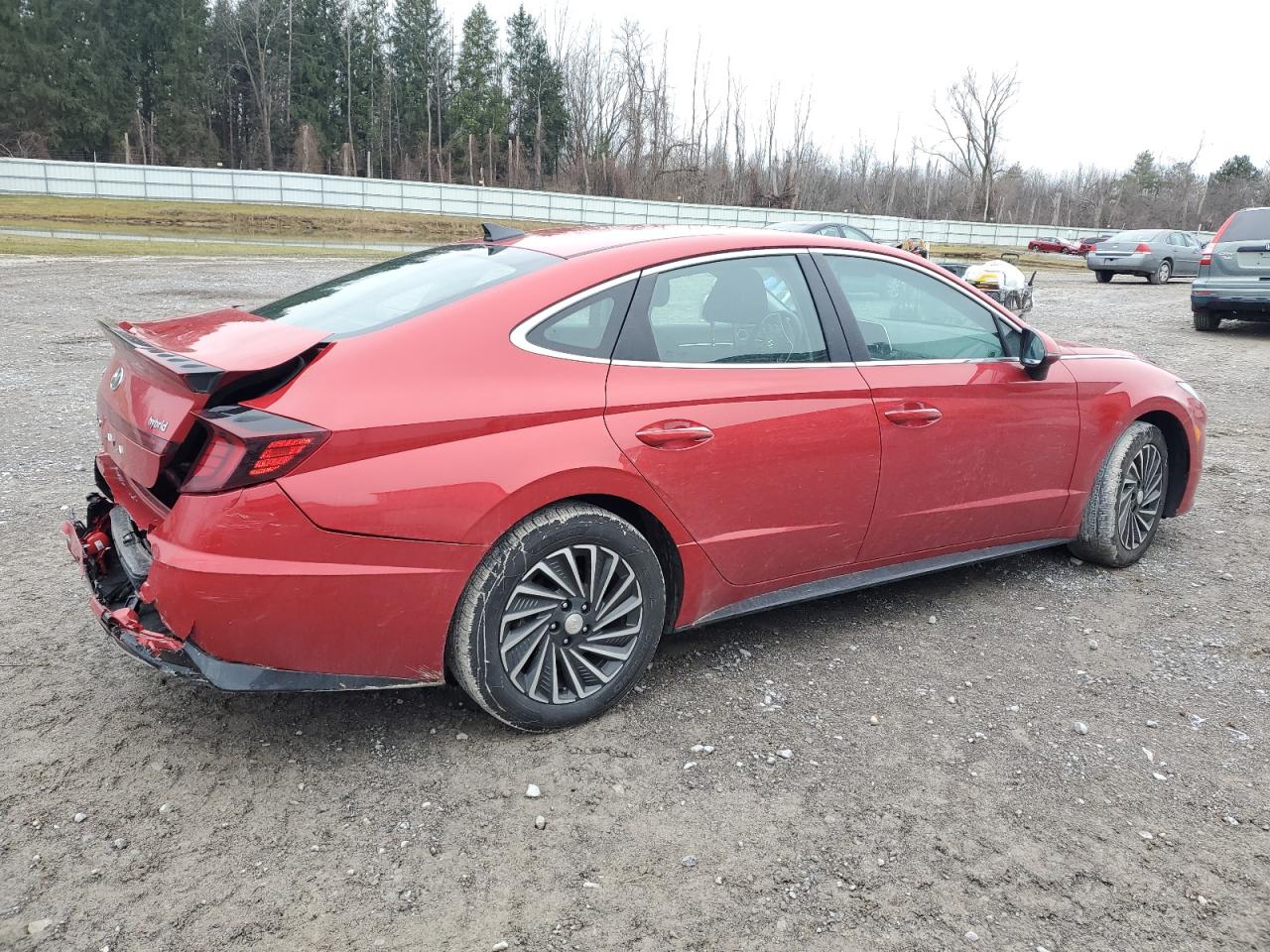 Image 3 of 2021 HYUNDAI SONATA HYBRID 2021 with VIN KMHL34JJ2MA032477