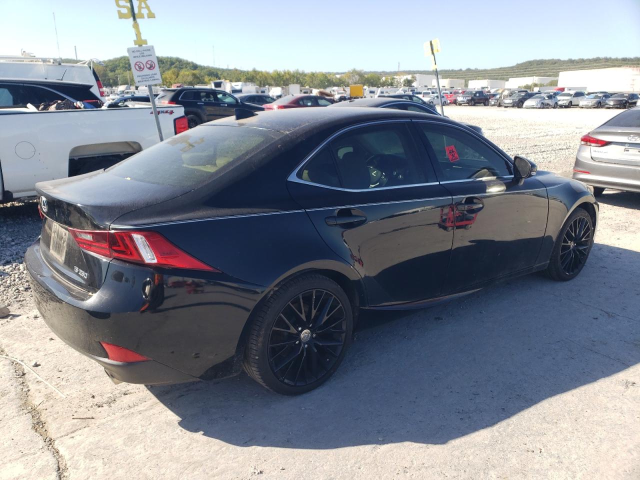 Image 3 of Lexus Is 250 2014 with VIN JTHBF1D26E5022389