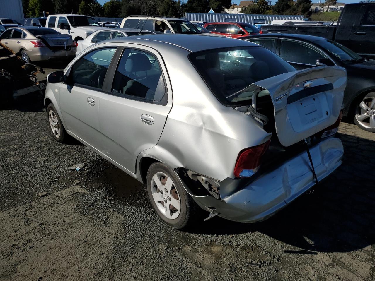 Image 2 of 2005 CHEVROLET AVEO BASE 2005 with VIN KL1TD526X5B339433