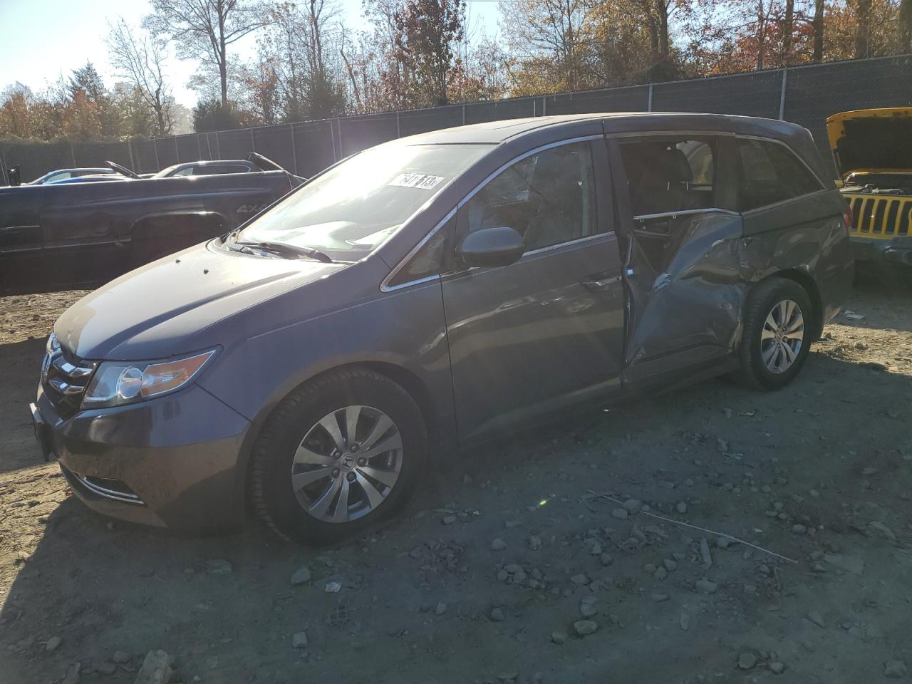 Obraz 1 z 2014 HONDA ODYSSEY EXL 2014 z VIN 5FNRL5H65EB091246