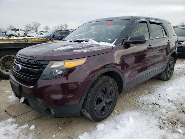 Image 2 of 2013 FORD EXPLORER POLICE INTERCEPTOR 2013 with VIN 1FM5K8AR8DGA42341