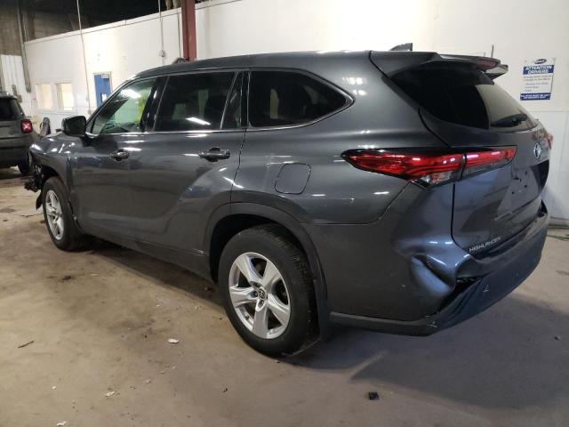Image 2 of 2021 TOYOTA HIGHLANDER L 2021 with VIN 5TDCZRBH0MS061829