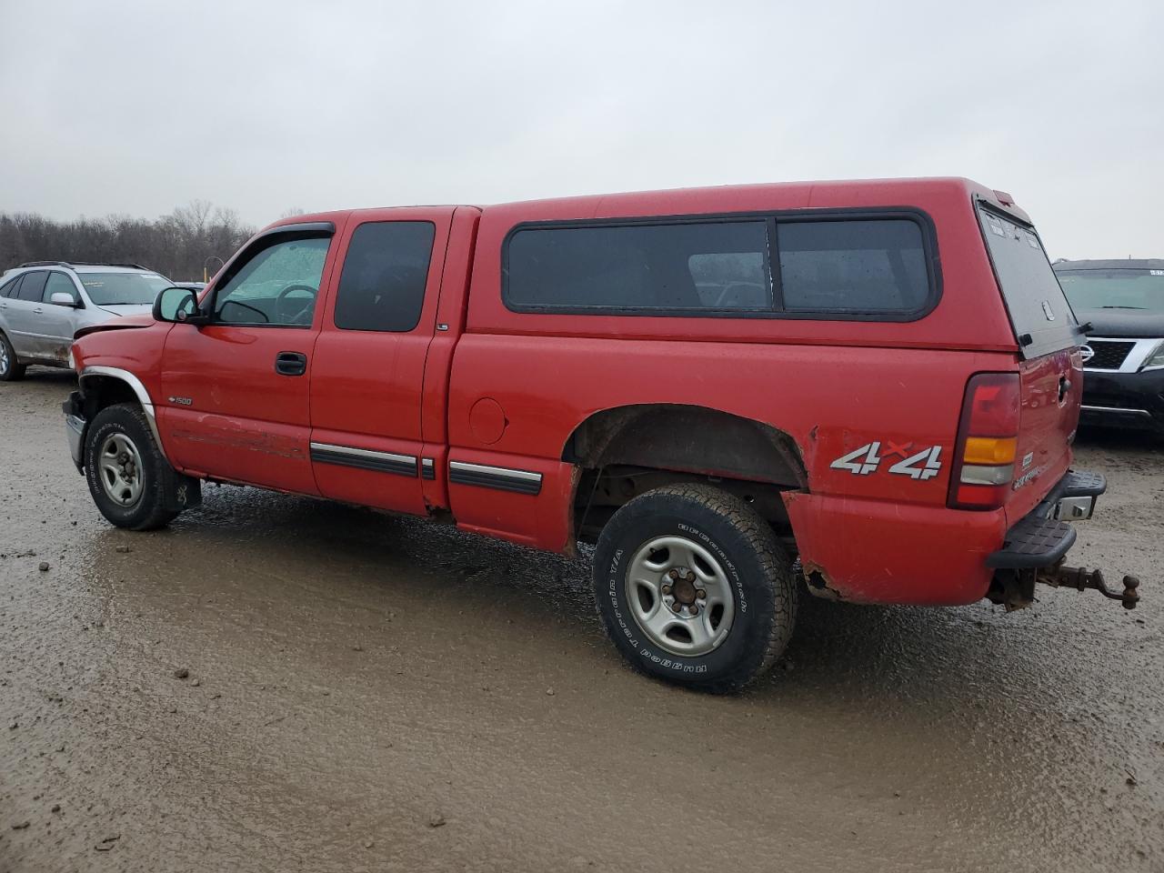 Изображение 2 2000 CHEVROLET SILVERADO K1500 2000 с VIN 1GCEK19VXYZ327551