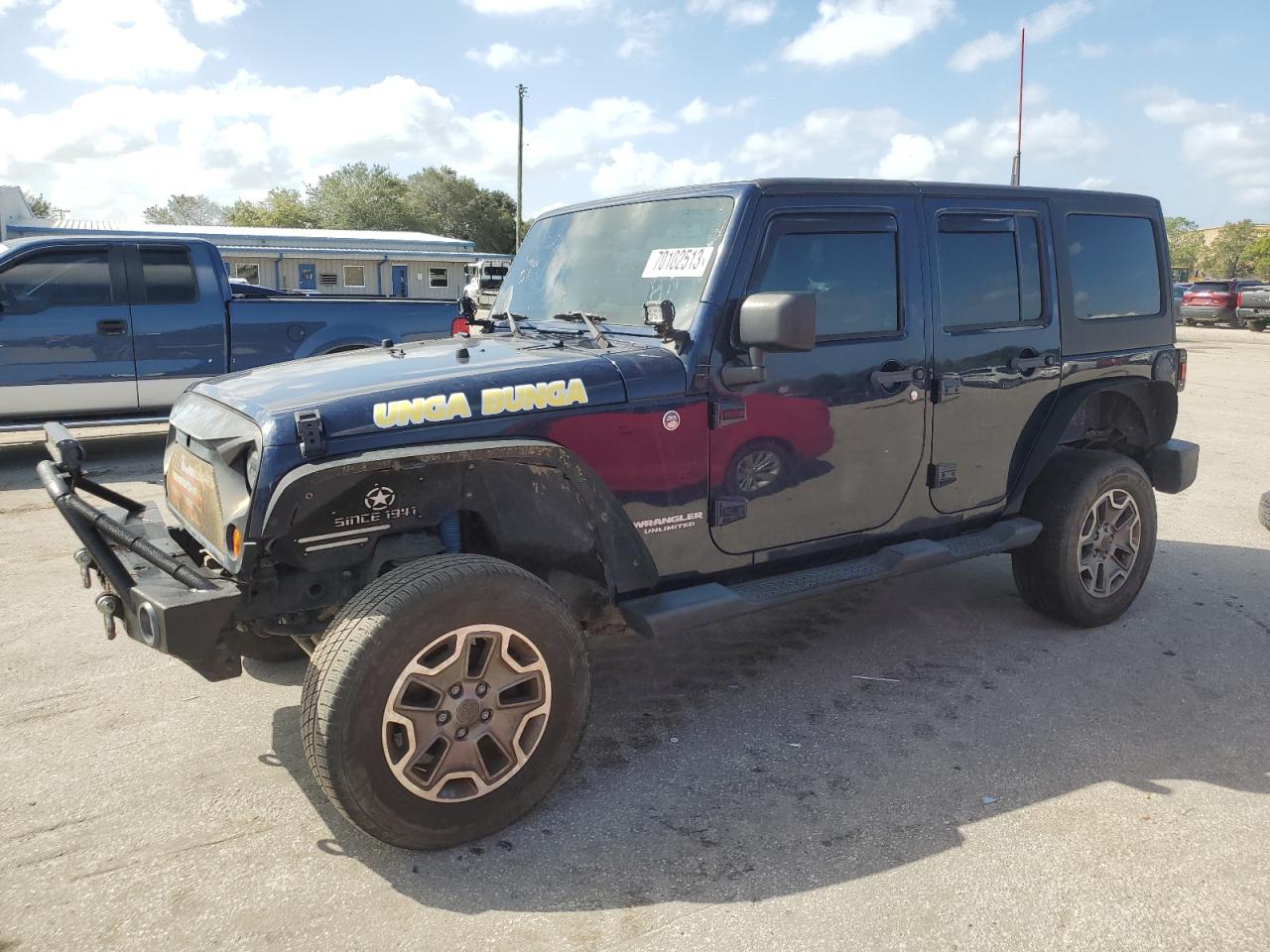 Image 1 of Jeep Wrangler Unlimited Rubicon 2013 with VIN 1C4HJWFG8DL613446