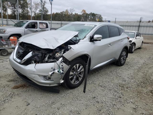 Изображение 1 2016 NISSAN MURANO S 2016 с VIN 5N1AZ2MH7GN156535