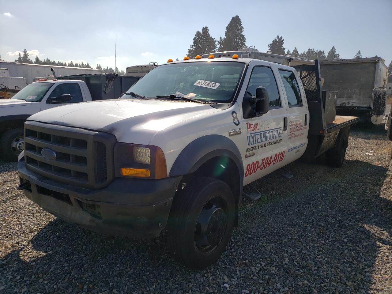 Image 1 of 2007 FORD F450 SUPER DUTY 2007 with VIN 1FDXW46P37EA95705