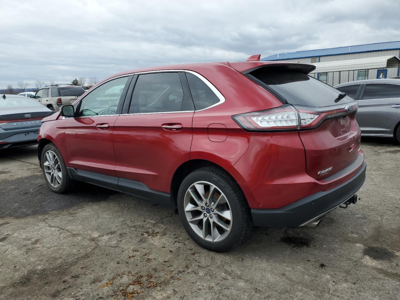 Image 2 of 2017 FORD EDGE TITANIUM 2017 with VIN 2FMPK4K99HBB83271