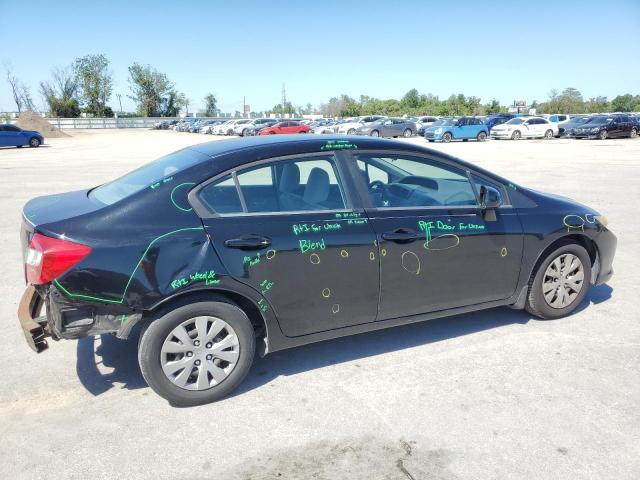 Image 3 of 2012 HONDA CIVIC LX 2012 with VIN 19XFB2F52CE046105