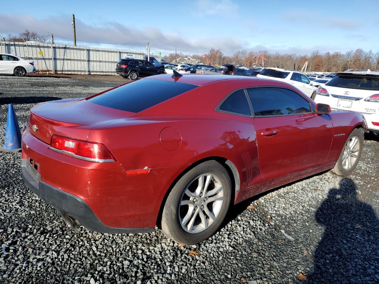 Obraz 3 z 2015 CHEVROLET CAMARO LS 2015 z VIN 2G1FB1E3XF9209900