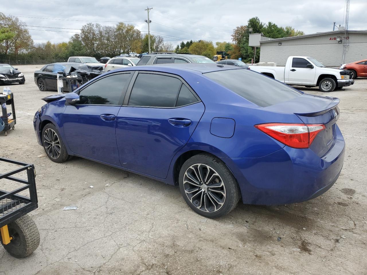 Image 2 of 2014 TOYOTA COROLLA L 2014 with VIN 2T1BURHE6EC096893