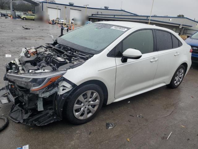 Image 1 of 2021 TOYOTA COROLLA LE 2021 with VIN JTDEPMAE1MJ186666